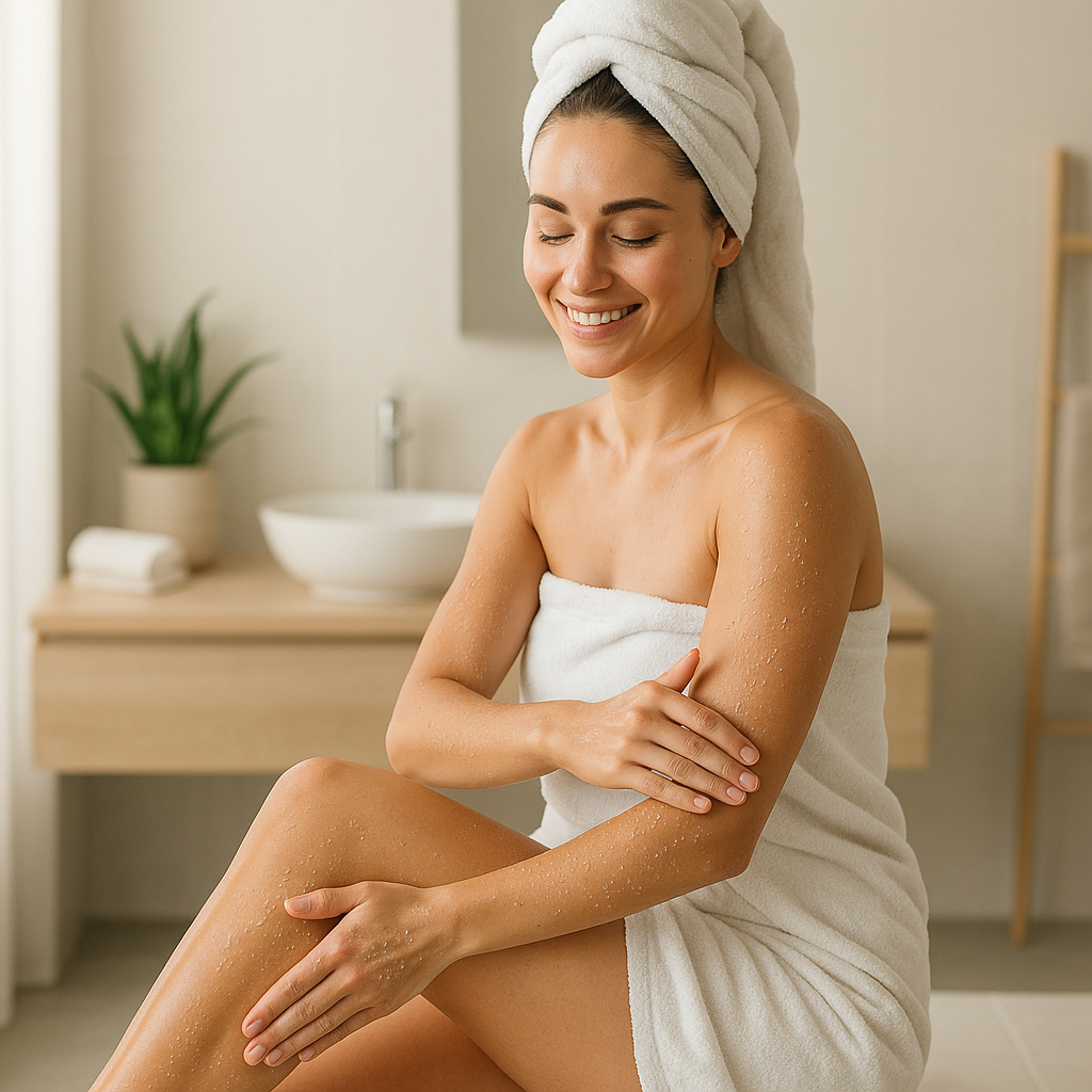 Crema Exfoliante Piel suave, fresca y exfoliada en 30 días